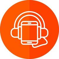 diseño de icono de vector de guía de audio