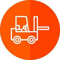 Forklift Vector Icon Design