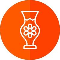 Vase Vector Icon Design