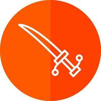 Sword Vector Icon Design