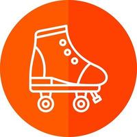 Roller Skate Vector Icon Design