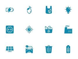 Simple vector icon on a theme electrical technology, energy conservation and production