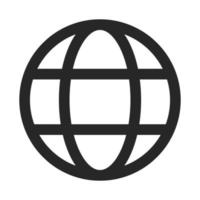 Internet symbol Go to web Icon. www icon Web click icon. Globe and arrow symbol. vector