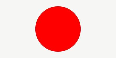 Japón bandera antecedentes vector ilustración. nacional bandera. Japón nacional bandera símbolo de patriotismo. país bandera icono.