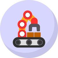 Conveyor Vector Icon Design