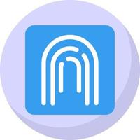 Fingerprint Vector Icon Design