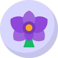 diseño de icono de vector de orquídea