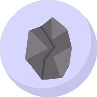 diseño de icono de vector de piedra