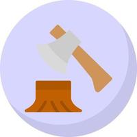 Deforestation Vector Icon Design