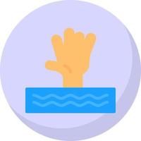 Drown Vector Icon Design