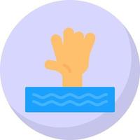 Drown Vector Icon Design