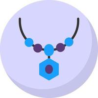 Necklace Vector Icon Design