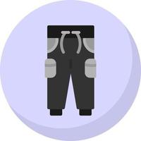 Trouser Vector Icon Design