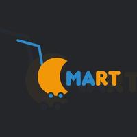 Shopping and mart logo vector