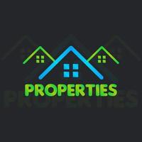 Real estate logo vector