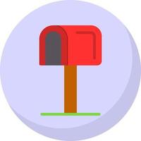 Mailbox Vector Icon Design