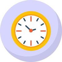 Clock Vector Icon Design