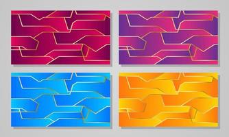 Abstract background with red, violet, blue and yellow colours. Creative illustration for poster, web, landing, page, cover, ad, greeting, card, promotion. Eps 10 vector. vector