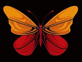 Beautiful butterfly vector design for elements