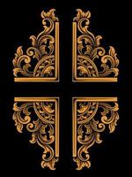 Vector ornament pattern design