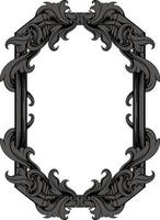 luxury ornamental classic vector engraved frame