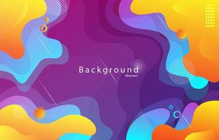 abstract background made with a collaboration of colors and gradients vector