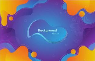 abstract background made with a collaboration of colors and gradients vector