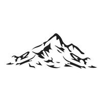 Mountains vector, vector vintage mountains hiking collection