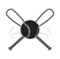 béisbol vector, vector de de colores béisbol insignias, pegatinas, emblemas