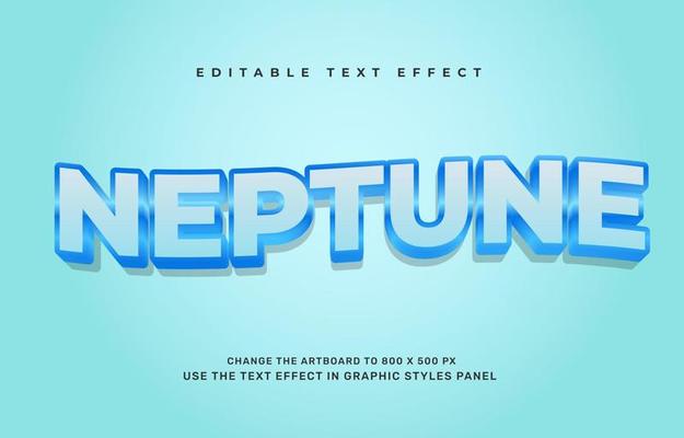 ocean text effect