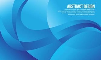 Abstract vector design for banner and background design template with blue color concept