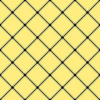 Seamless geometric diamond wire mesh pattern. yellow color background. vector