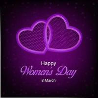 women's day, happy international women's day, vector flyer and social media post