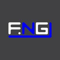 fng letra logo creativo diseño con vector gráfico, fng sencillo y moderno logo.