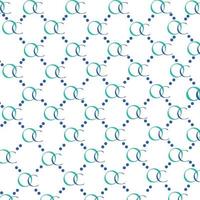 Blue and Green dot circle pattern vector