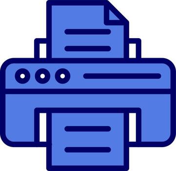 Printer Vector Icon