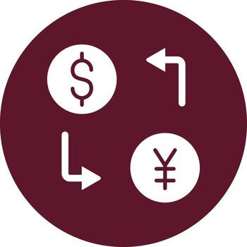 icono de vector de conversión