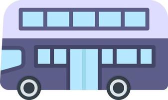 Double Decker Bus Vector Icon