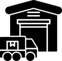 Distribution Center Vector Icon