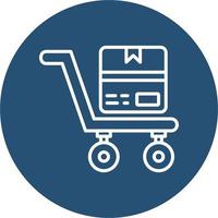 Trolley Vector Icon