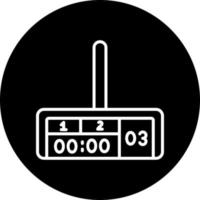 Metro Bus Time Vector Icon