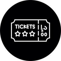 Concert Ticket Vector Icon