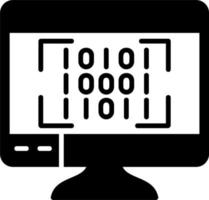 Binary Code Vector Icon