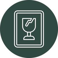 Fragile Vector Icon