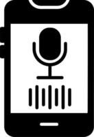 Voice Assistant Vector Icon