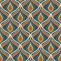 étnico ikat patrones geométrico nativo tribal boho motivo azteca textil tela alfombra mandalas africano americano India flor foto