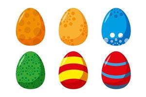 easter eggs design vector