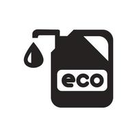 icon ecology solid  glyph vector