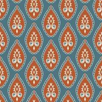 étnico ikat patrones geométrico nativo tribal boho motivo azteca textil tela alfombra mandalas africano americano India flor foto