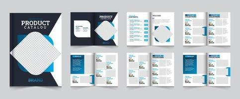 Multipurpose Creative Product Catalog Layout Template, modern minimal product catalog design template vector